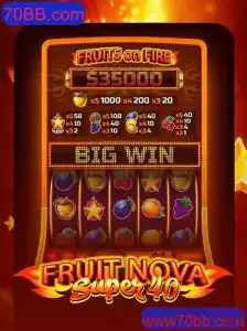 FruitNovaSuper40: Mergulhe na Aventura Frutífera no 70BB.com